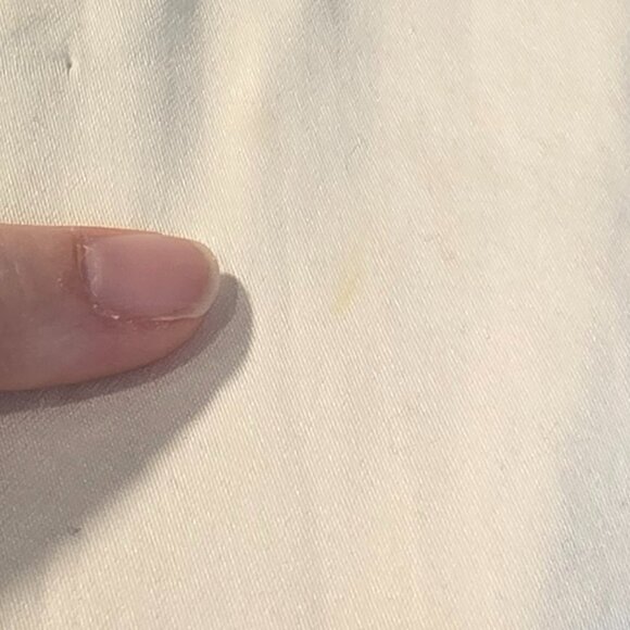 Guess Los Angeles Dress Size 6 Off White Bodycon Front Zip - Picture 4 of 15